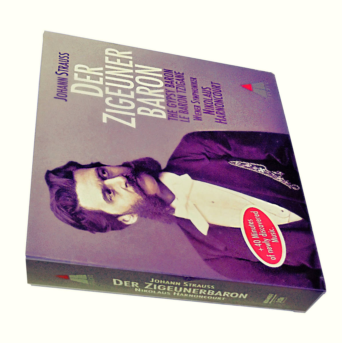 外箱付2CDリッペルト ホルツマイアー シェーンベルクJ シュトラウス2世アーノンクール ジプシー男爵HARNONCOURT Strauss Der Zigeunerbaron拍卖