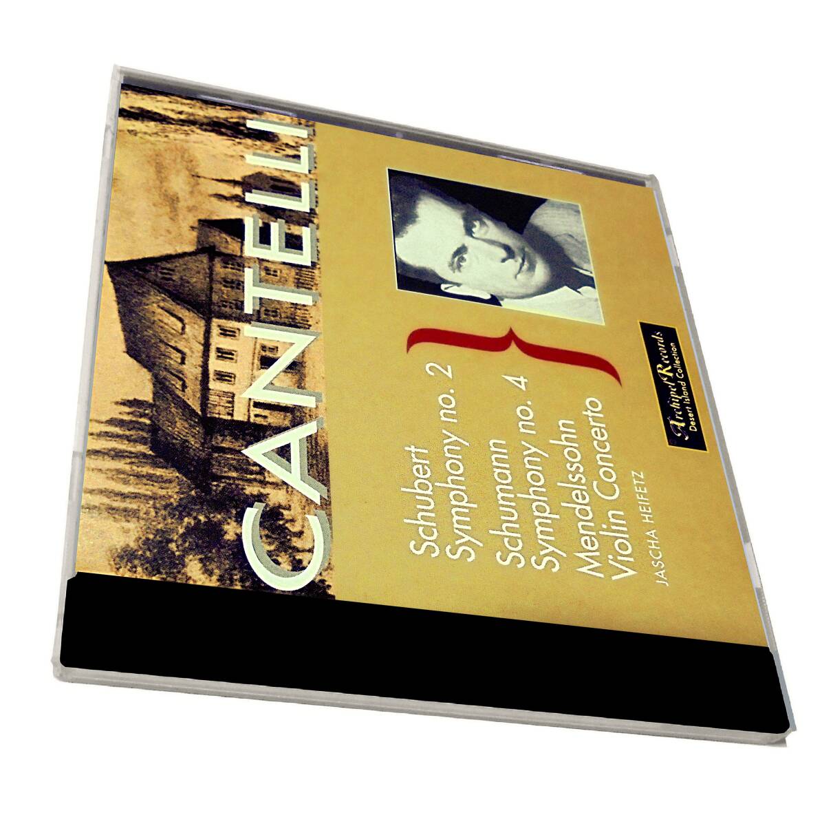 Archipelハイフェッツ カンテッリ コンダクツ シューベルト シューマン メンデルスゾーンCANTELLI HEIFETZ Schumann Schubert Mendelssohn拍卖