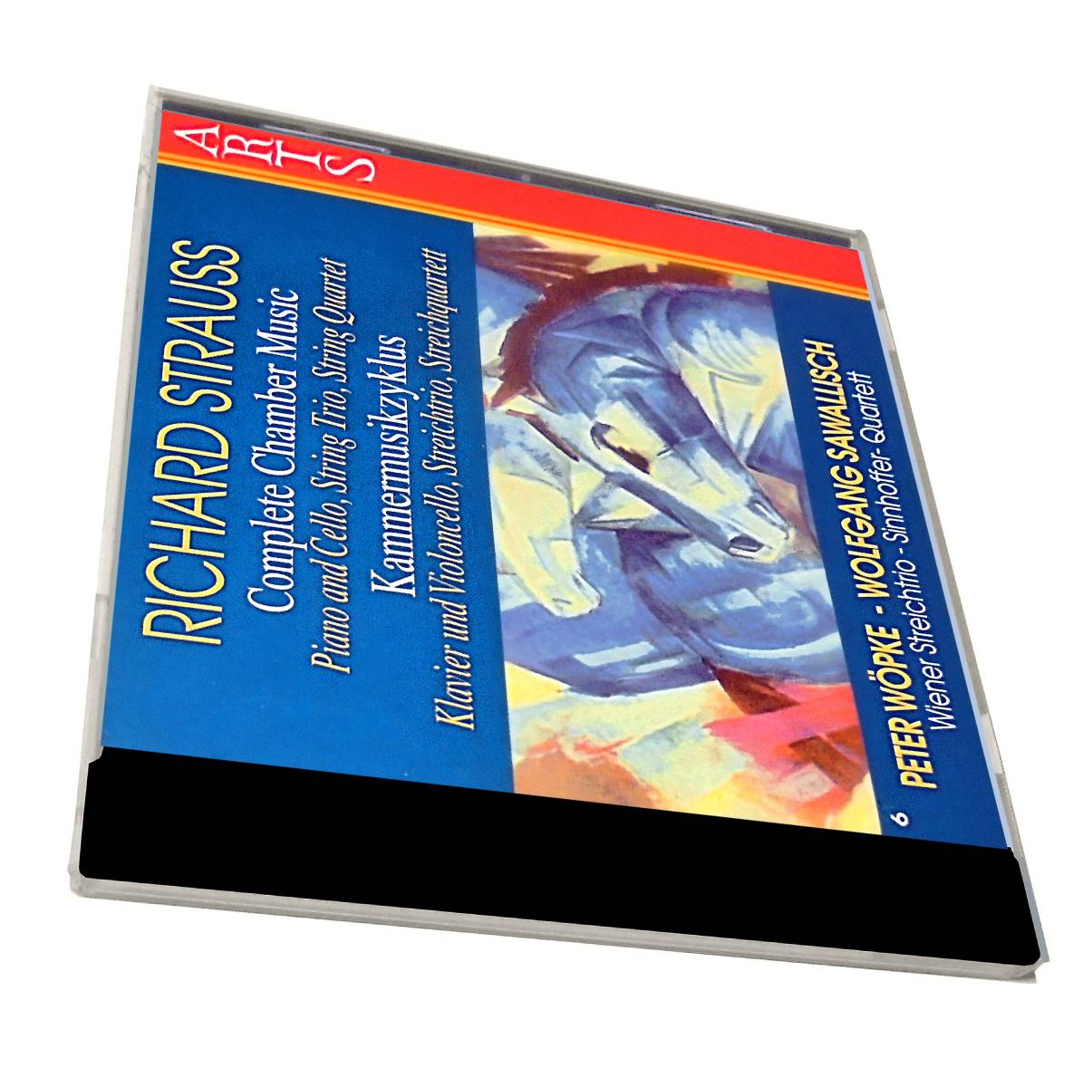 ARTSヴォルフガング サヴァリッシュR.シュトラウス室内楽作品全集6SAWALLISCH R.Strauss Complete Chamber Music ロマンス チェロソナタ拍卖