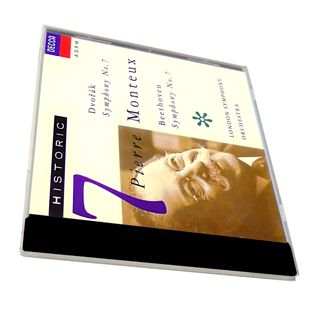 リマスター盤Decca Historicモントゥー ドヴォルザーク&ベートーヴェン交響曲第7番PIERRE MONTEUX Dvorak Symphony No7Remastered LSO拍卖
