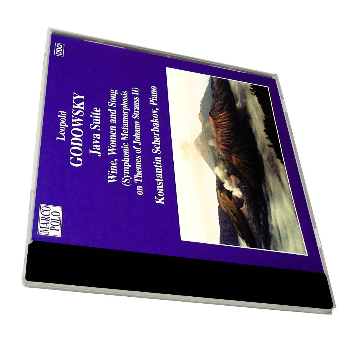 MARCO POLO Naxosゴドフスキー ピアノ作品集シェルバコフGODOWSKY Java Suite Wine Women and Song KONSTANTIN SCHERBAKOVマルコポーロ拍卖