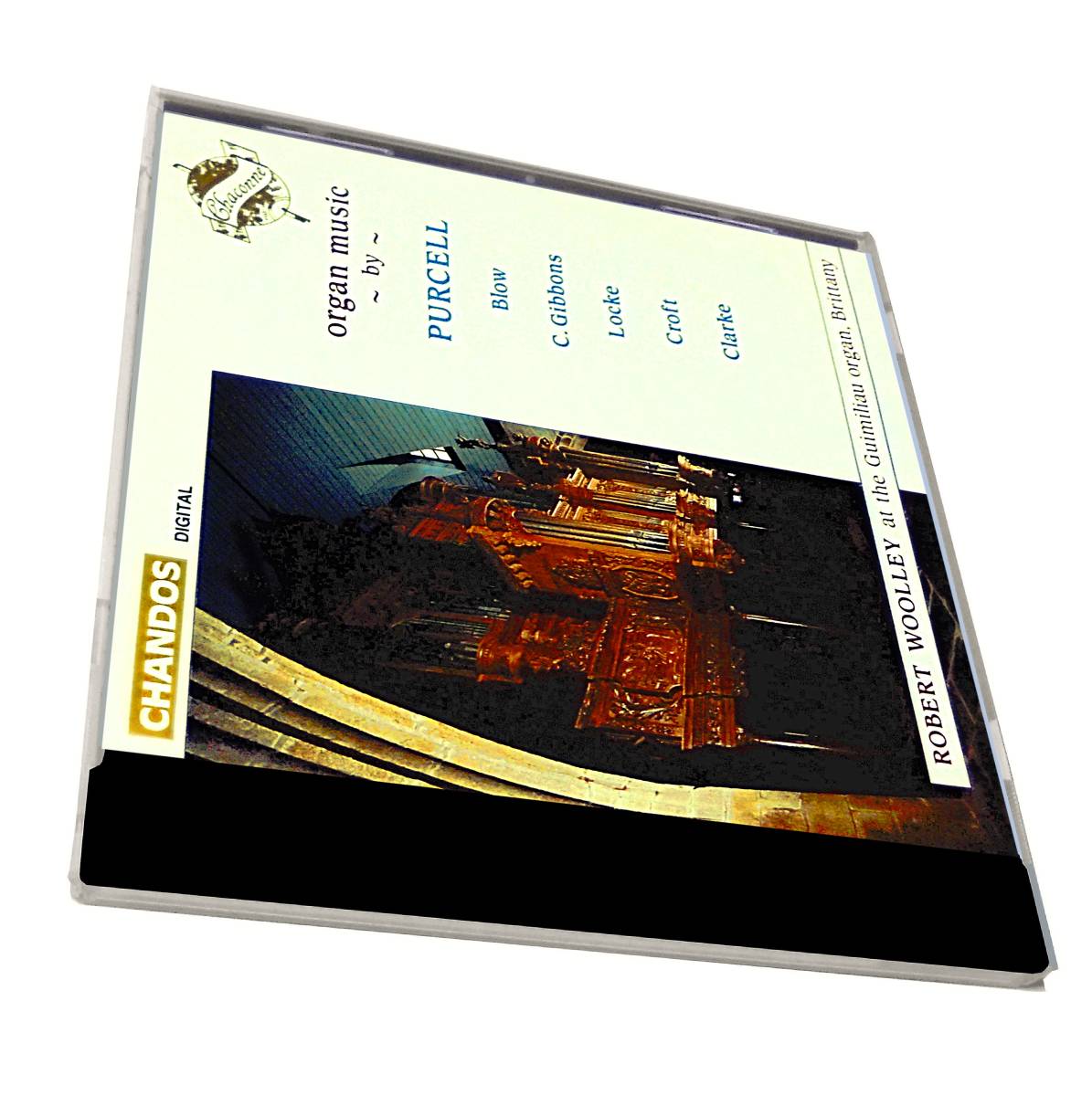 CHANDOSギボンズ パーセル クロフト オルガン作品集ロバート ウーリーMusic By PURCELL BLOW GIBBONS LOCKE CROFT CLARKE ROBERT WOOLLEY拍卖