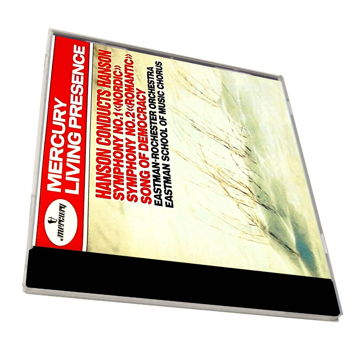 Rare ReissueルビジウムMercury Living Presenceハワード ハンソン自作自演 交響曲第1番2番HOWARD HANSON Symphonies No1&No2Rubidium拍卖