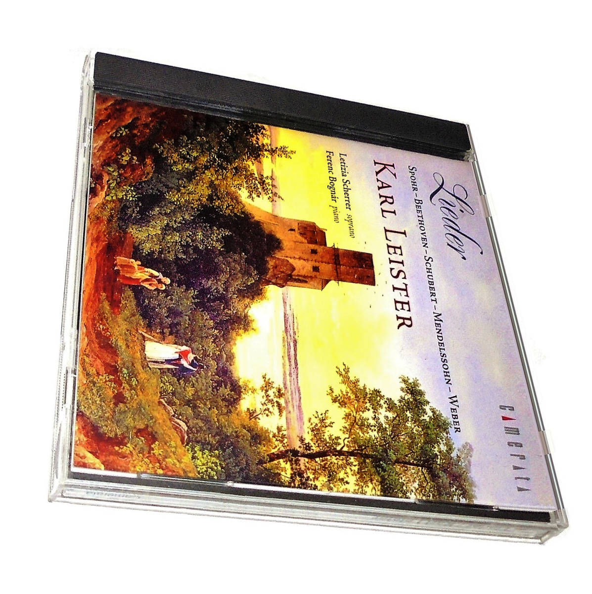 カメラータJVC K2無言歌集シュポア ベートーヴェン アヴェマリア カールライスター ドイツ リーダーKARL LEISTER Deutsche Lieder Schubert拍卖