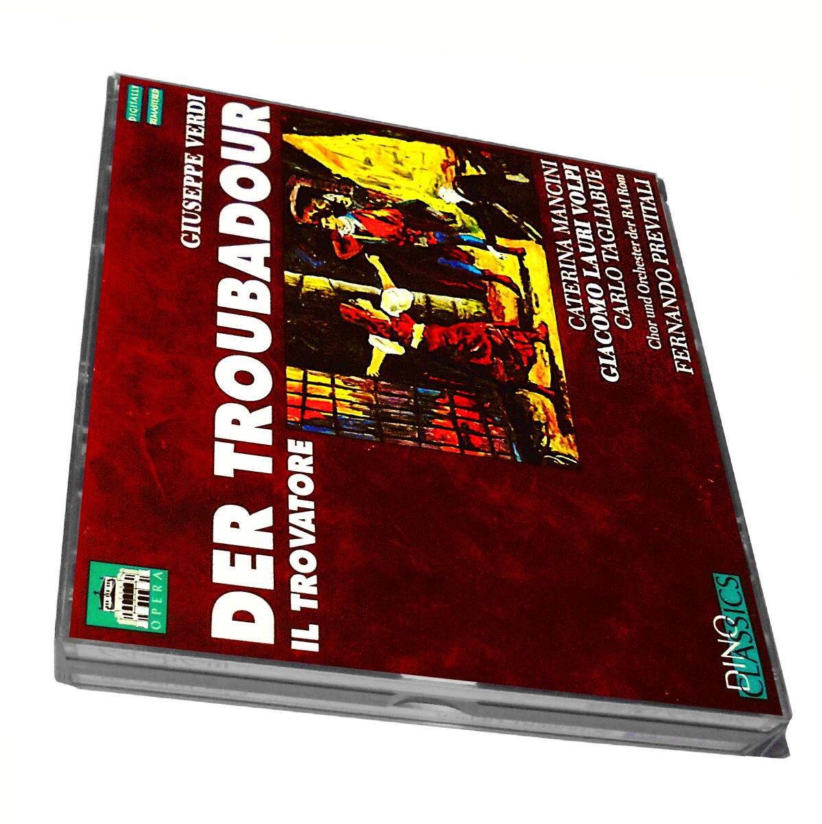 FONIT CETRAマンチーニ シュッティ ピラッツィーニ プレヴィターリMANCINI SCIUTTI PIRAZZINI Trovatoreヴェルディ イル トロヴァトーレDer拍卖