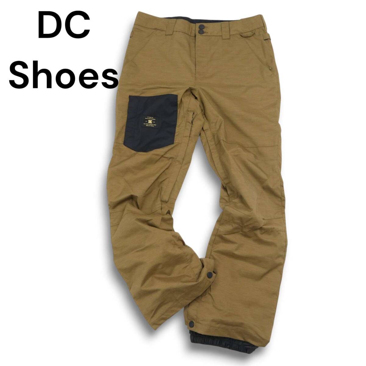 DC Shoe Co. ディーシー 秋冬 ポケット切替★ スノーボード パンツ Sz.M メンズ スキー スノーボード拍卖