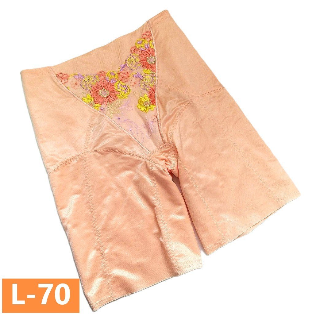 美品 マルコ ロングガードル L-70 モンマリエ シェリル ブーケピンク 補正 補整 結婚式 MARUKO ガードル ブライダル ウェディング m2101拍卖