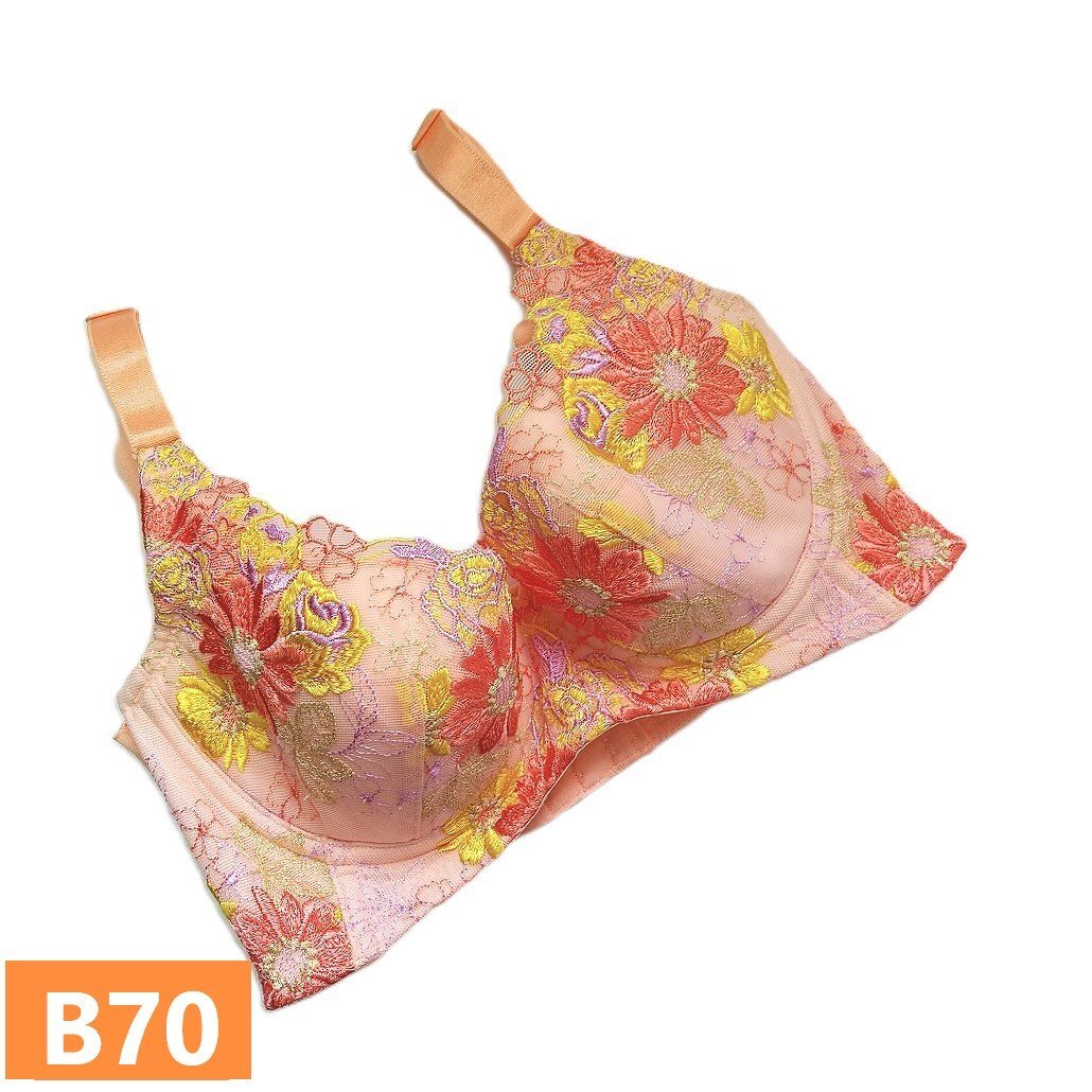 美品 マルコ 3/4カップショートブラジャー B70 モンマリエシェリル ブーケピンク ブライダル ウェディング ブラジャー 補整 補正 m2100拍卖