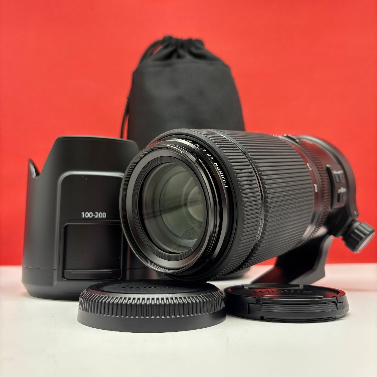□03 FUJIFILM FUJINON GF LENS 100-200mm F5.6 R LM OIS WR カメラ レンズ AF動作確認済 1円スタート 富士フィルム拍卖
