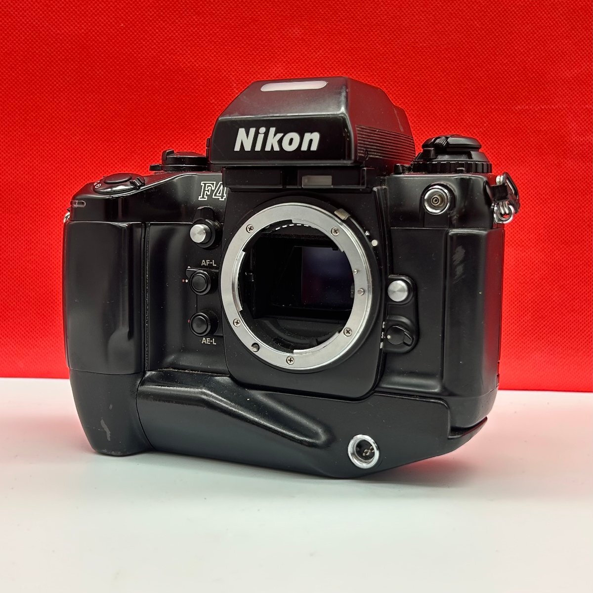 ◇47 Nikon F4S MB-21 DP-20 フィルム一眼レフカメラ ボディ 動作品 1円スタート ニコン拍卖