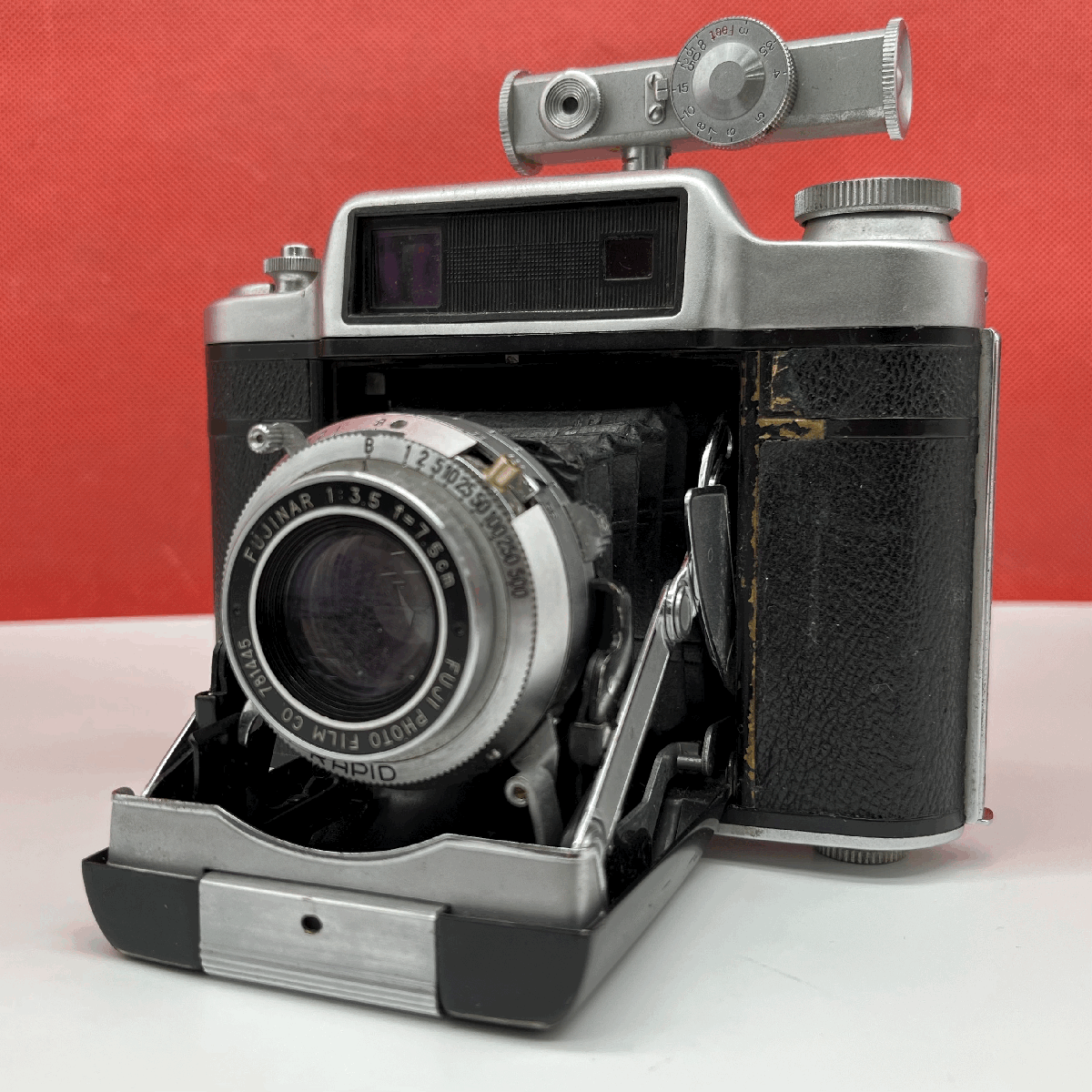 ☆62 FUJICA SUPER FUJICA-6 FUJINAR F3.5 7.5cm フィルムカメラ レンジファインダー 現状品 1円スタート フジカ フジフィルム拍卖