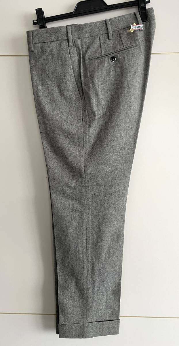 PT01 ウールパンツ ライトグレー ビームスF インコテックス Rota 美品サイズ48 イタリア製 スーパー110拍卖