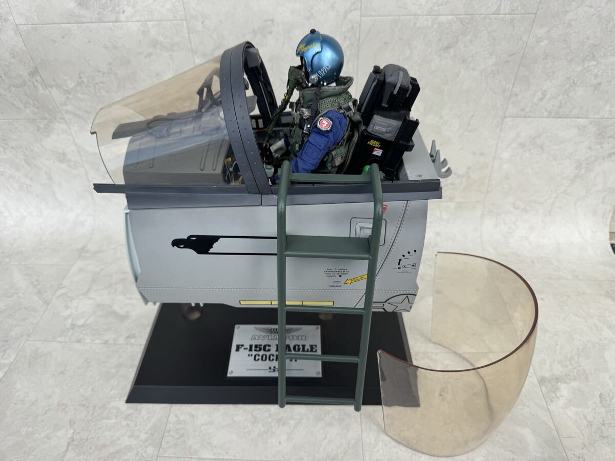希少 AVIATOR F-15C EAGLE COCKPIT エリートフォース イーグルコックピット フィギュア ドール 人形 ホビー★a1784拍卖