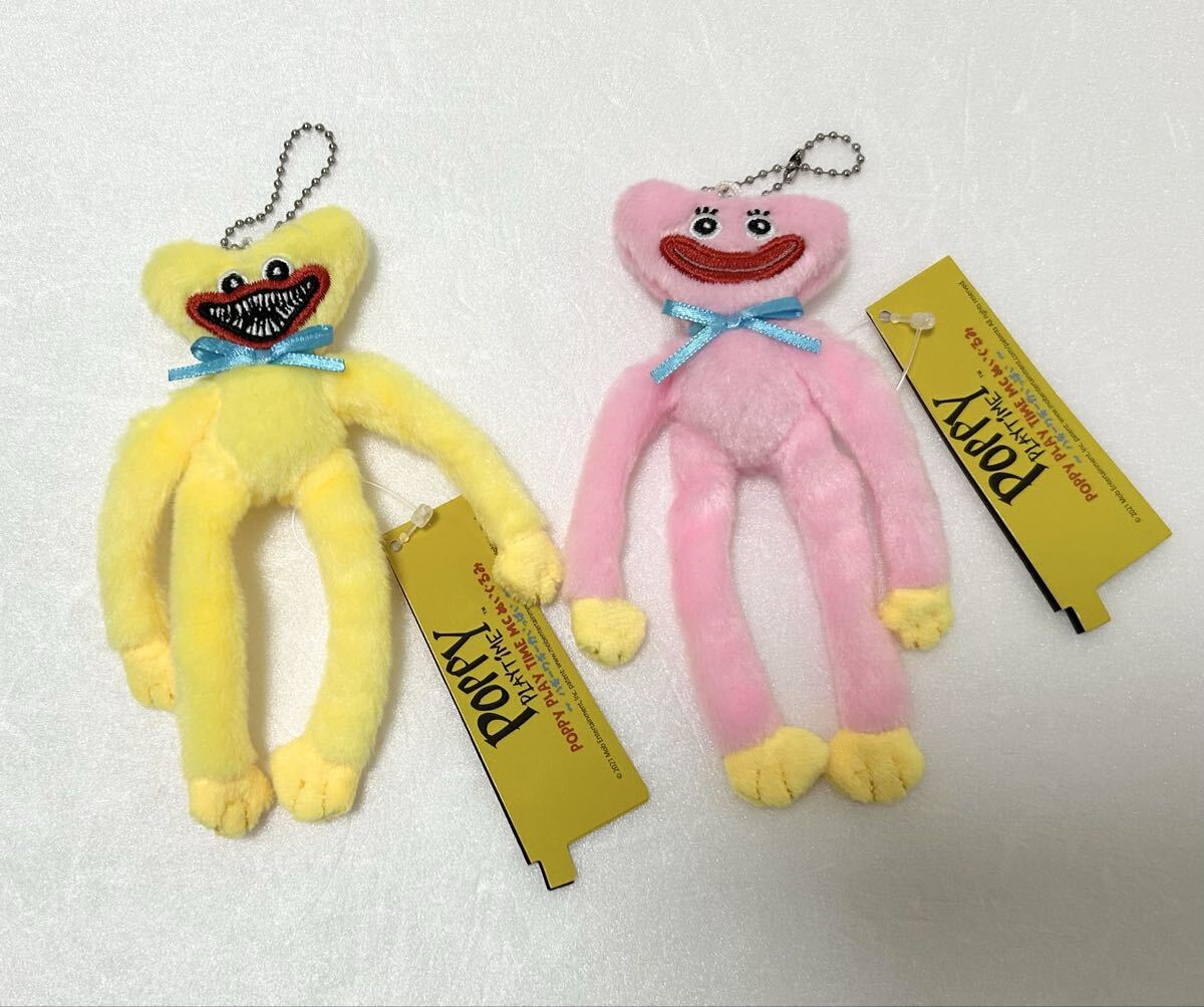 公式 POPPY PLAY TIME ハギーワギー マスコット ぬいぐるみ キーホルダー ポピープレイタイム キシーミシー セット拍卖