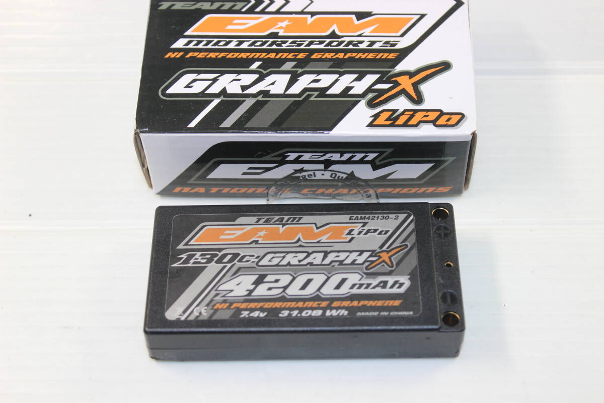 EAM ショートリポ7.4V 4800mAh130C ■トリオンAXONヨコモMOROTECHモロテック電光石火TRGタミヤF103F104TRF104ZEN京商INFINITY拍卖