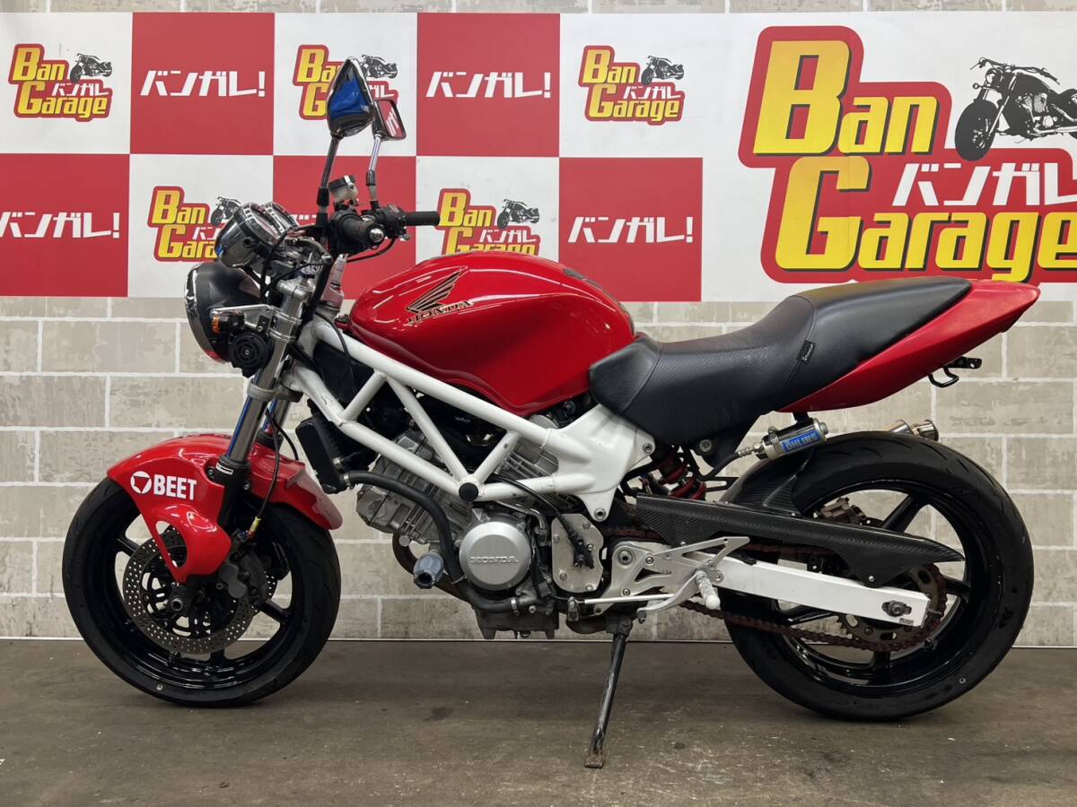 HONDA ホンダ VTR250 MC33 書類有り 場内走行確認済み 始動動画有り 売り切り 未整備 現状車 バンガレ拍卖