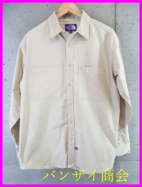 9201s5◆ナナミカ別注◆24200円◆THE NORTHFACE ノースフェイス パープルレーベル ダブルポケット フィールドワークシャツ L/ジャケット拍卖