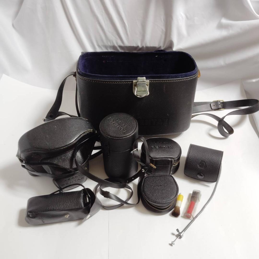 ASAHI PENTAX フィルムカメラ オプション多数付属 大量付属品 レトロ拍卖