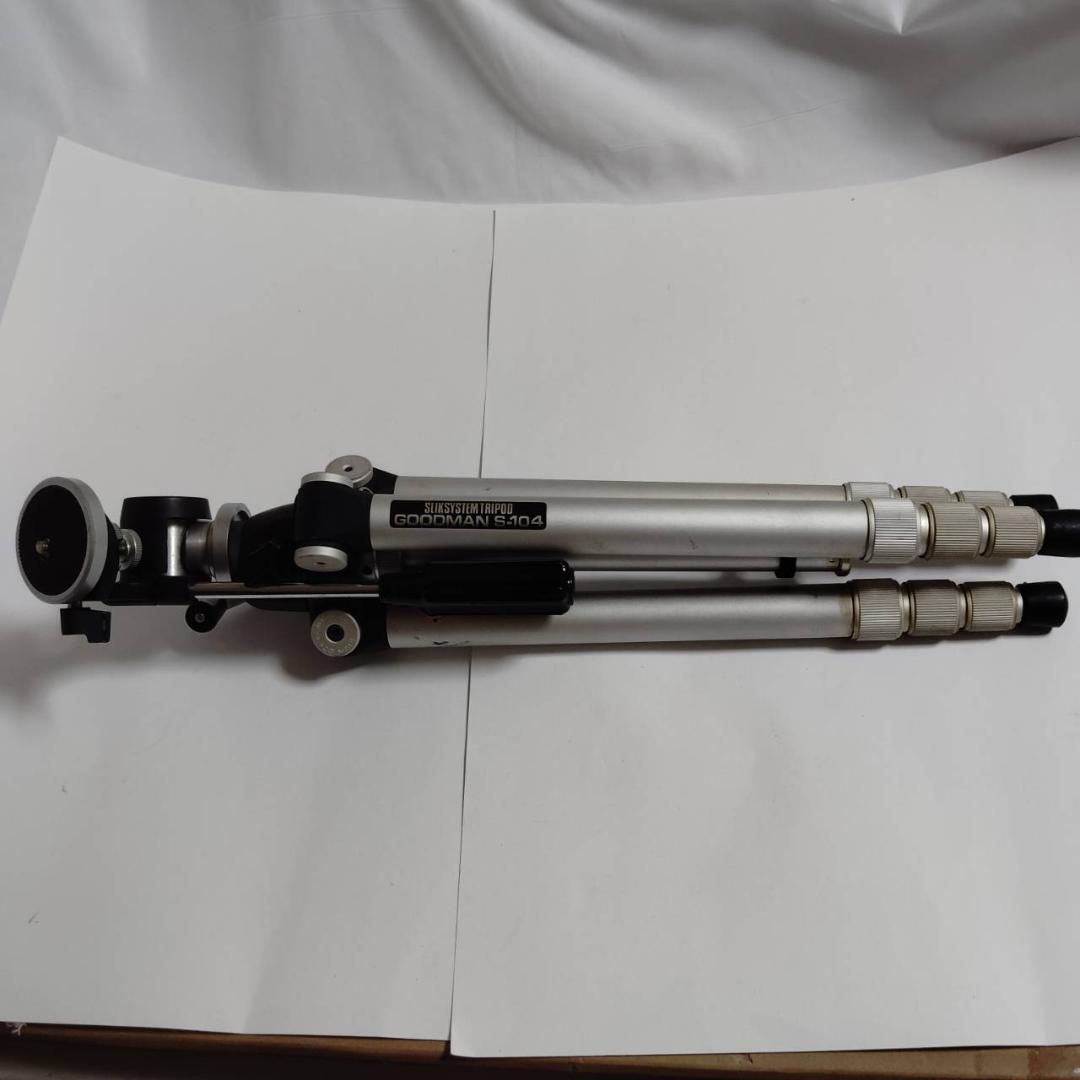 希少 GOODMAN S304 SLIM SYSTEM TRIPOD グッドマン コンパクト三脚 撮影機材 カメラ用品 レトロ ビンテージ拍卖