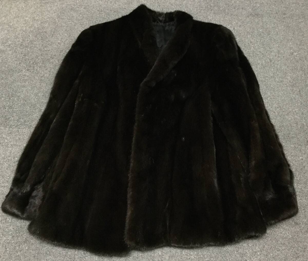 GG99◎AMERICAN FUR AWARDS アメリカンファーアワード 五つ星 ファーコート ダークブラウン系 レディース アウター Fサイズ 現状品拍卖