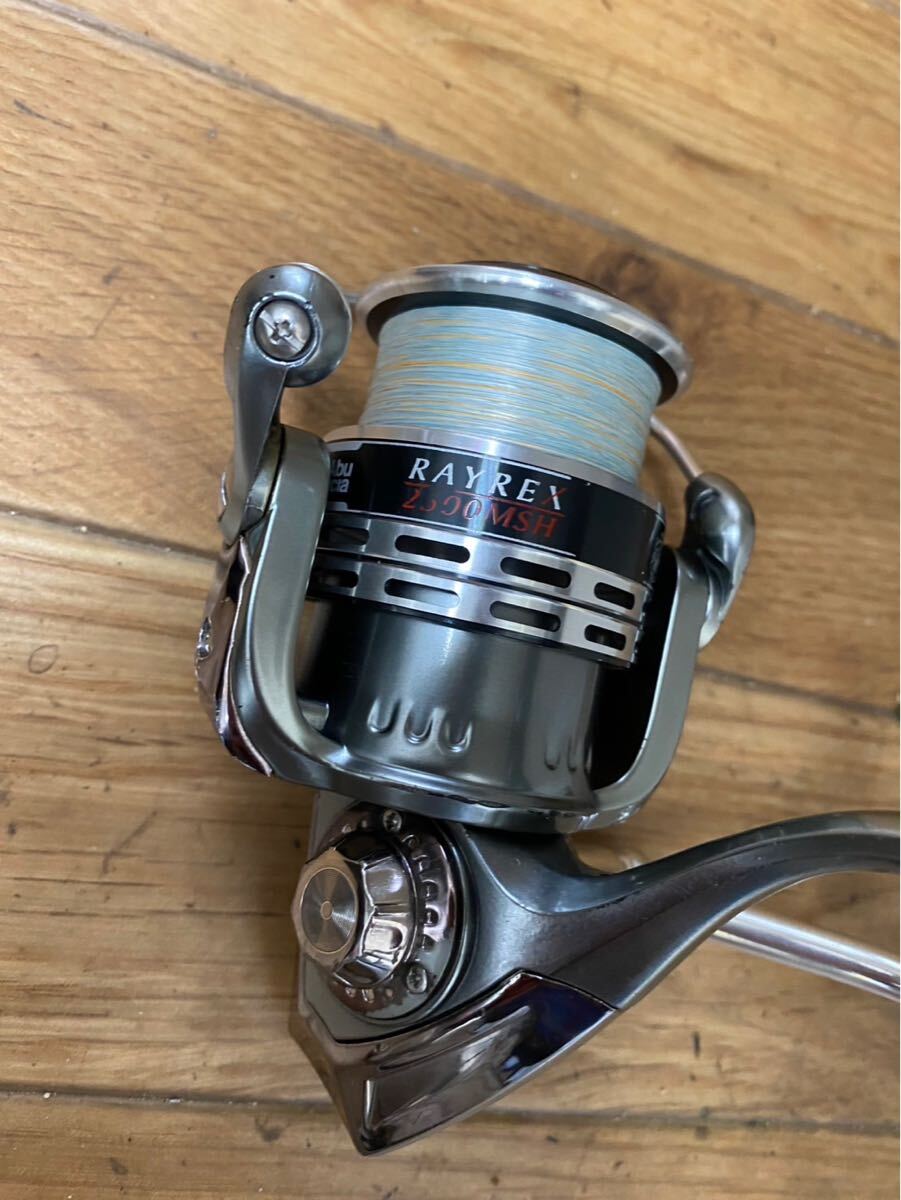 美品 Abu Garcia アブガルシア レイレックス RAYREX 2500 MSH リール スピニングリール 拍卖