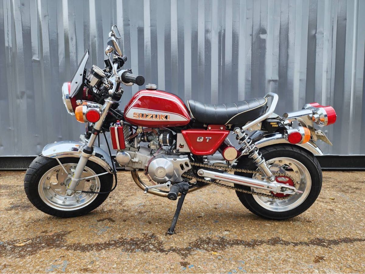 ホンダ モンキー Z50J 12V SUZUKI GT 仕様 愛知県 4mini拍卖