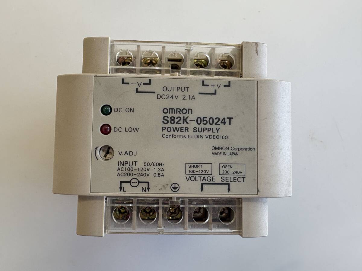 オムロン S82K-05024T 電源ユニット 倉庫保管 ジャンク拍卖