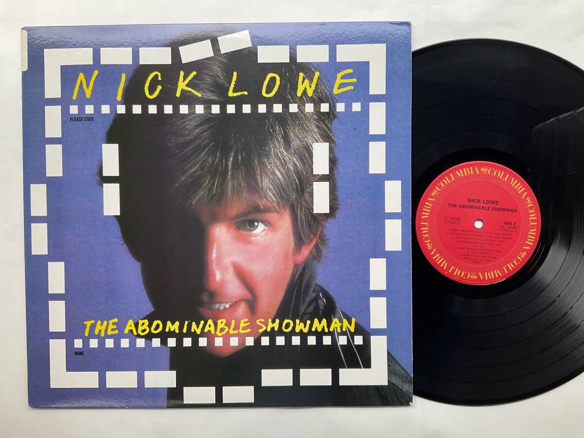 L272●LPレコード Nick Lowe / The Abominable Showman拍卖