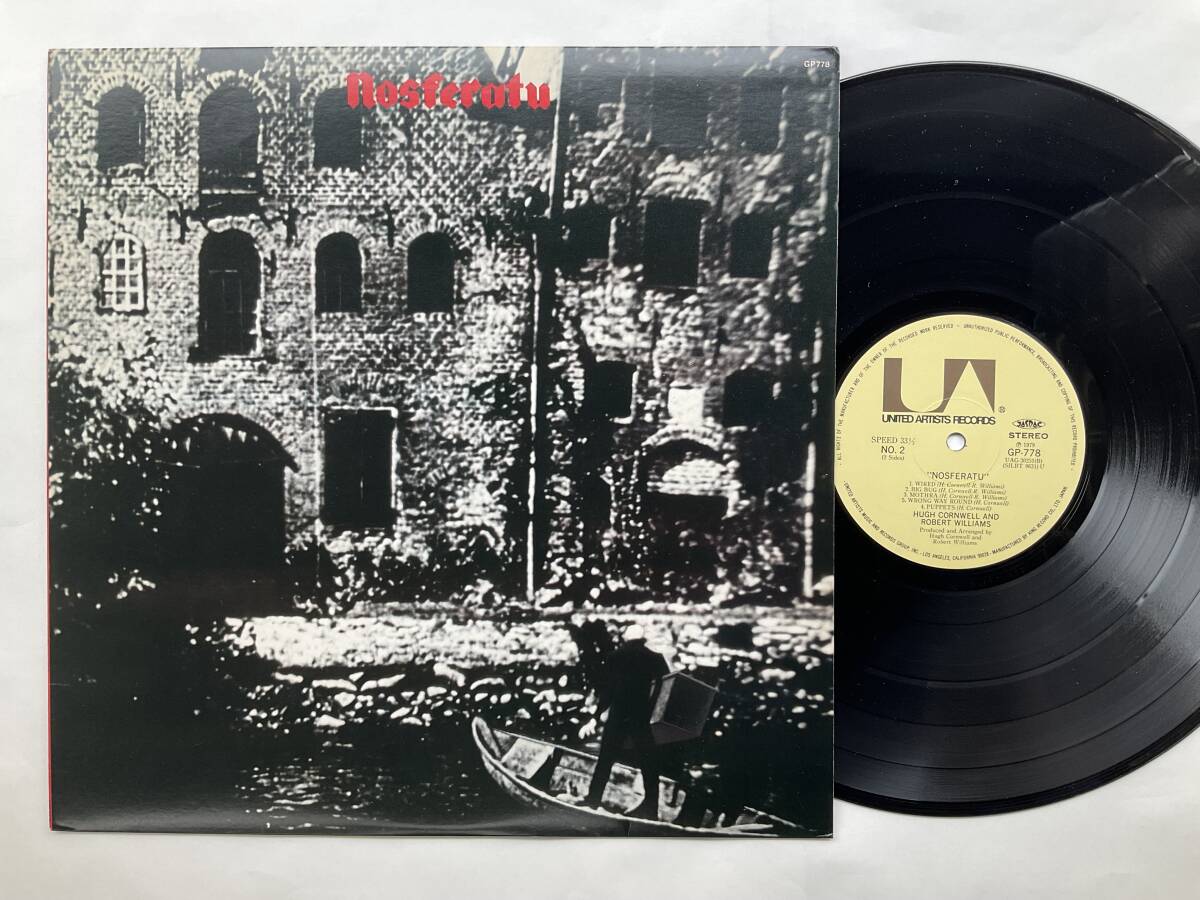 L267●LPレコード Hugh Cornwell & Robert Williams / Nosferatu拍卖