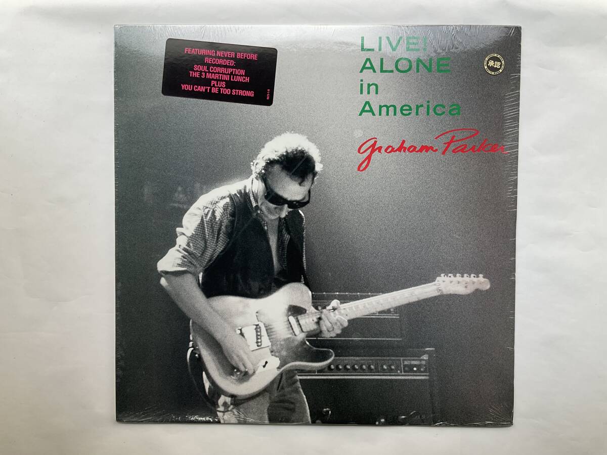 L266●LPレコード GRAHAM PARKER/LIVE! ALONE IN AMERICA 未開封拍卖