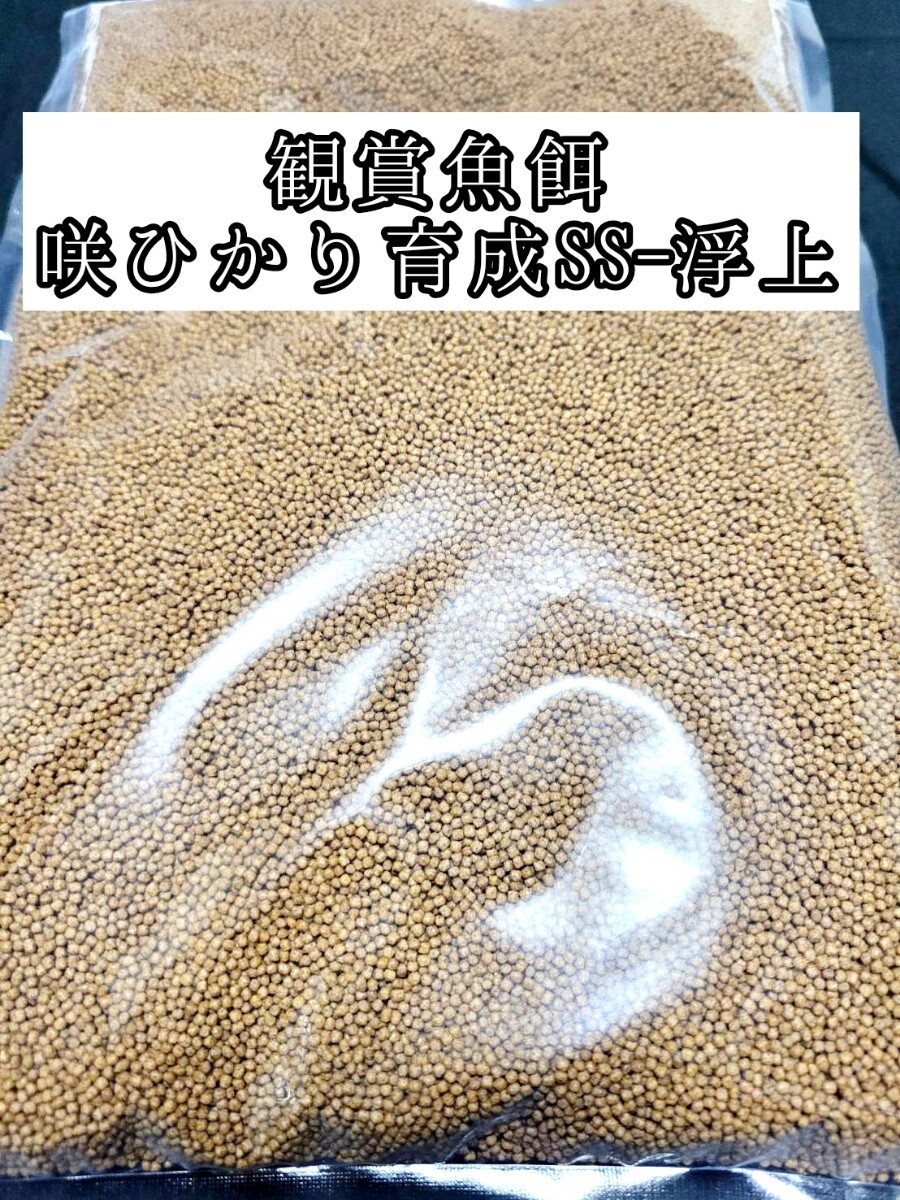 観賞魚の餌 咲ひかりSS育成浮上(約1.7㎜)2.5kg 金魚 熱帯魚 錦鯉 オランダ らんちゅう おとひめ 亀拍卖