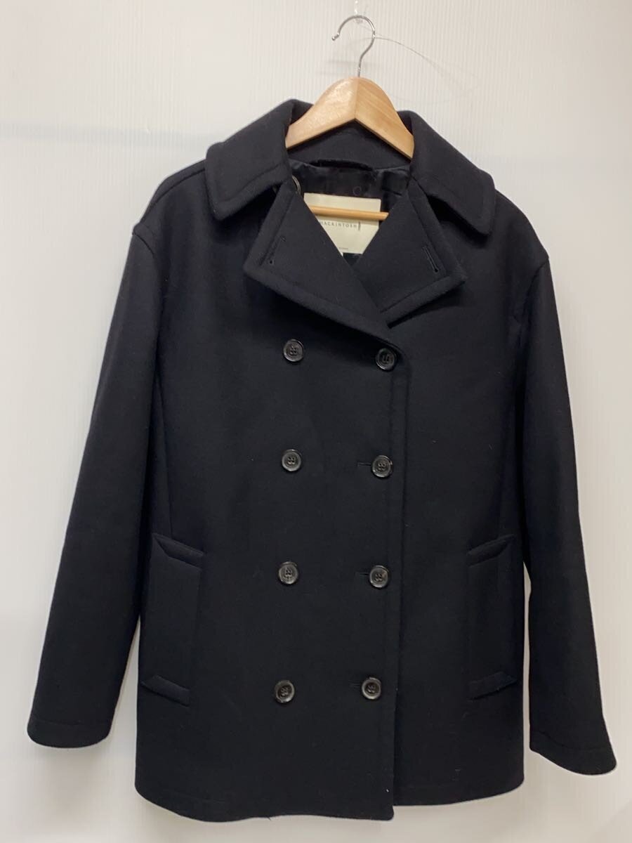 MACKINTOSH◆VIRGIN WOOL/ピーコート/38/ウール/BLK/無地拍卖