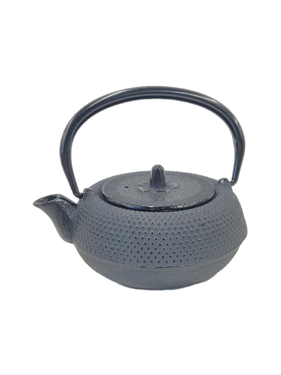 南部盛栄堂(OIGEN)◆南部鉄器/急須平丸アラレ/和食器その他/BLK//拍卖