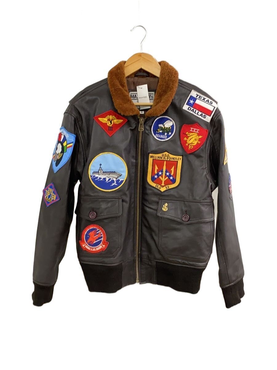 max cady’s◆フライトジャケット/M/レザー/BRW拍卖