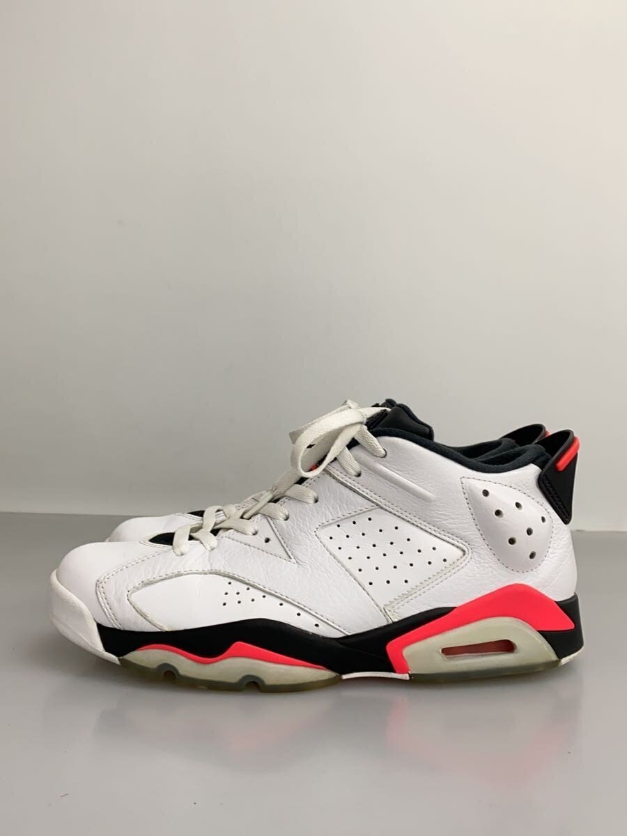 NIKE◆AIR JORDAN 6 RETRO LOW/エアジョーダンレトロロー/ホワイト/304401-123/27.5cm拍卖