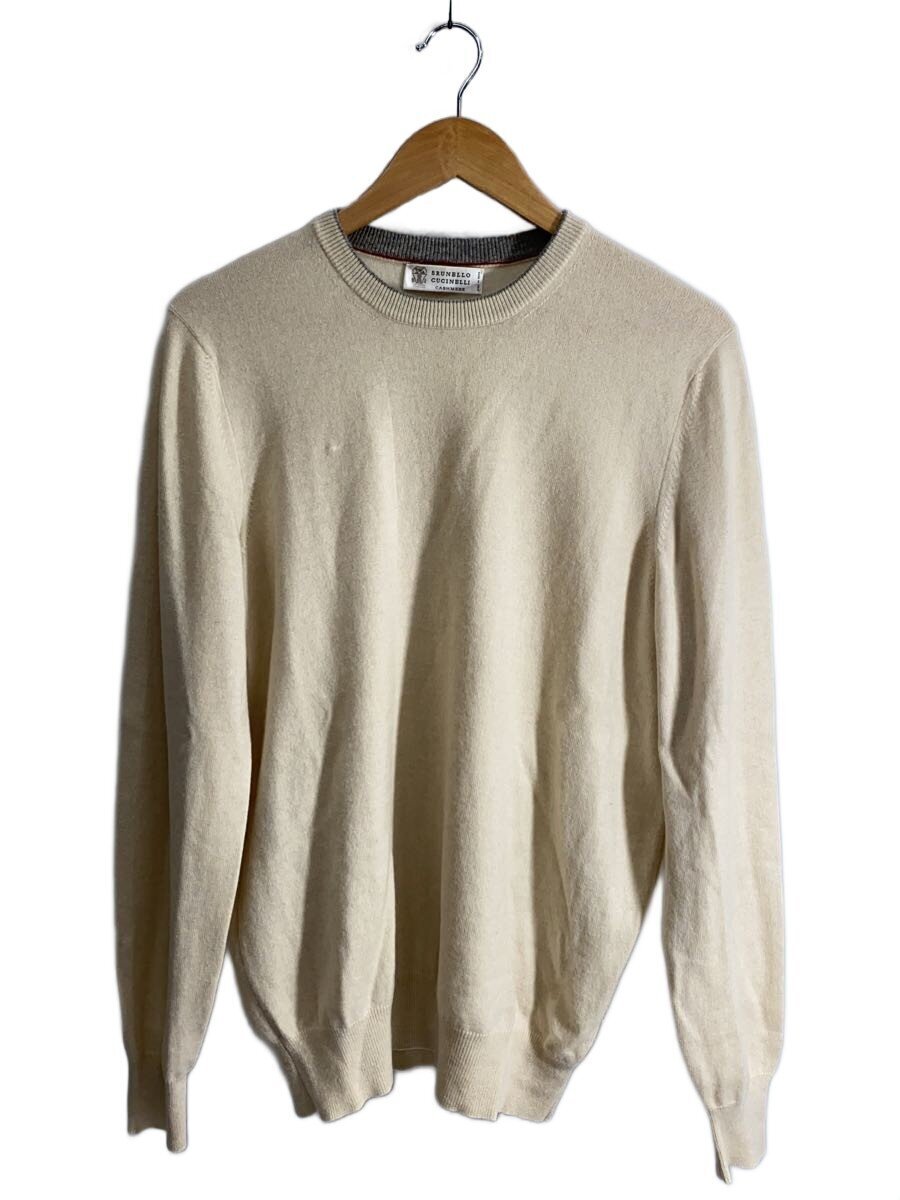 BRUNELLO CUCINELLI◆ニット・セーター(薄手)/50/カシミア/IVO拍卖