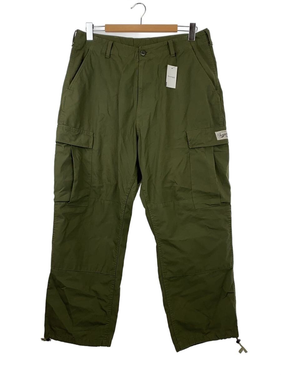 SEQUEL◆カーゴパンツ/L/コットン/KHK/無地/SQ-24AW-PT-07拍卖