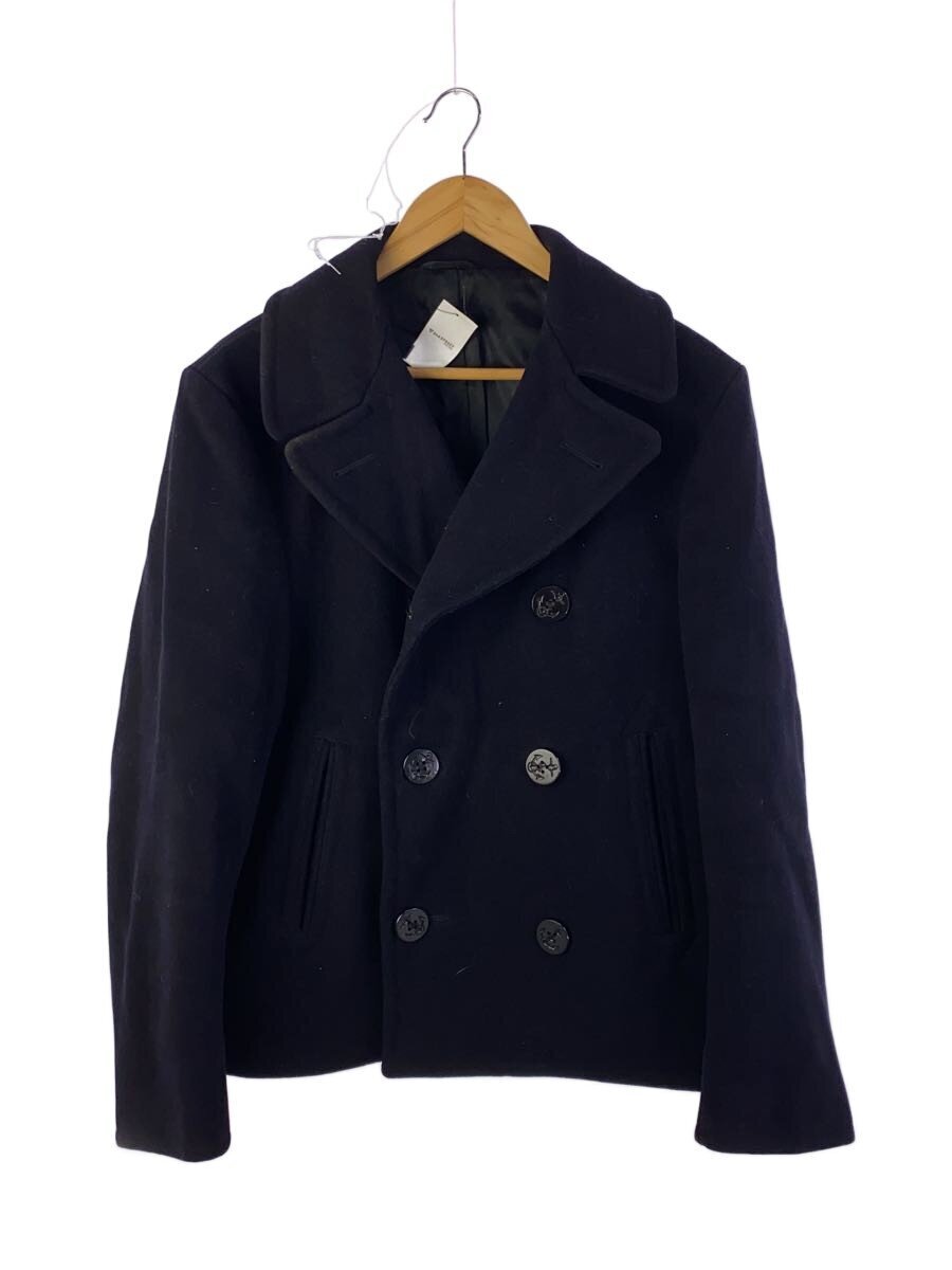 U.S.NAVY◆60S/ピーコート/38/ウール/NVY/無地/8405-268-8614拍卖
