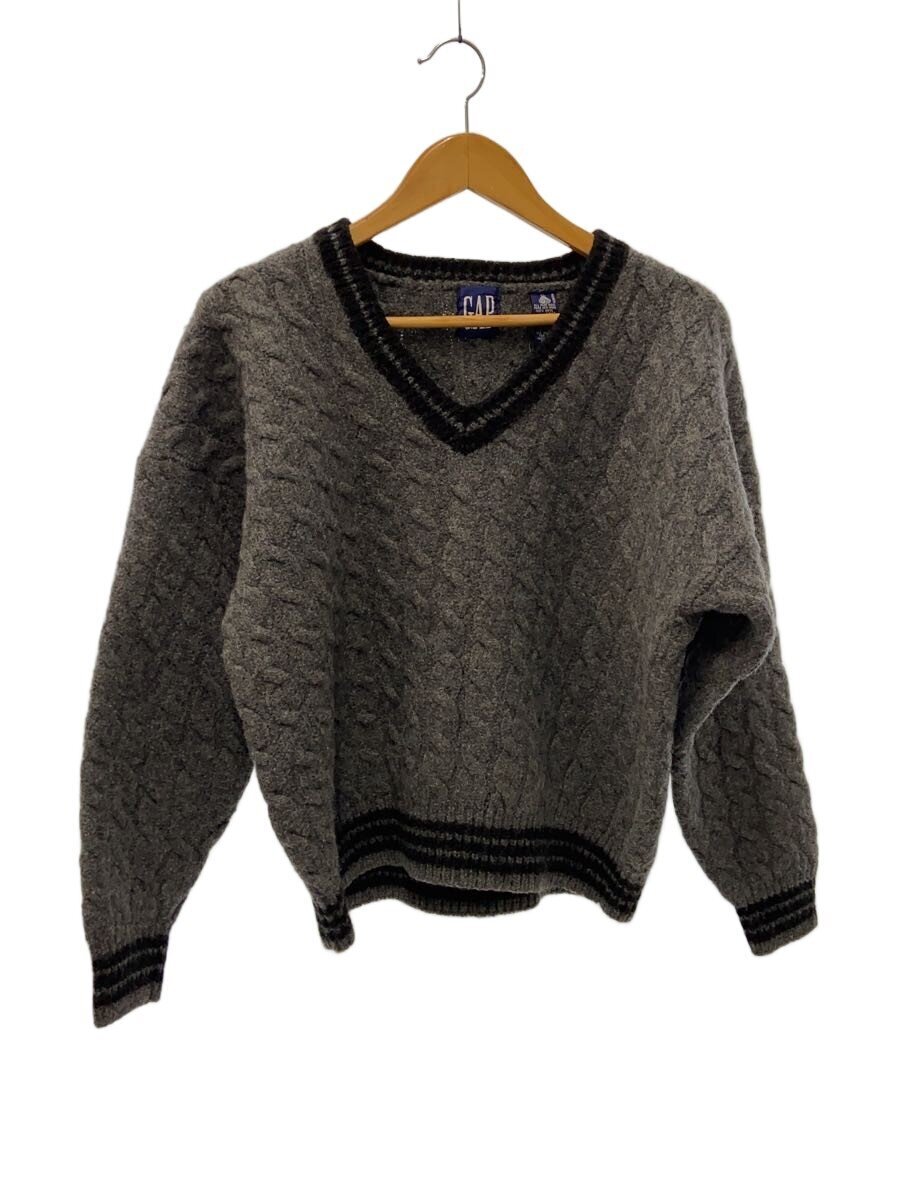 GAP◆OLD/ニット・セーター(厚手)/XL/ウール/GRY拍卖