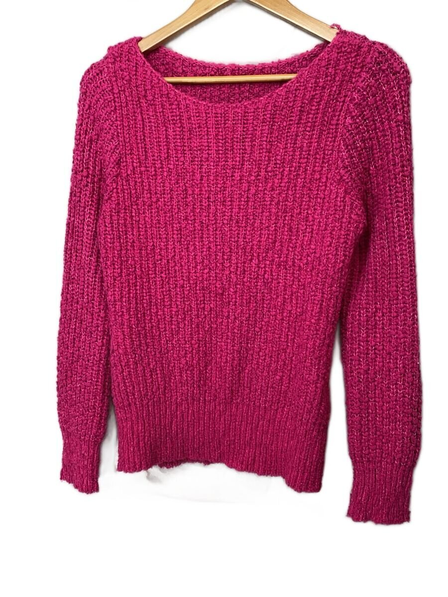 JENNE◆ニット・セーター(厚手)/S/ポリエステル/PNK/gfa24aw-nt12拍卖