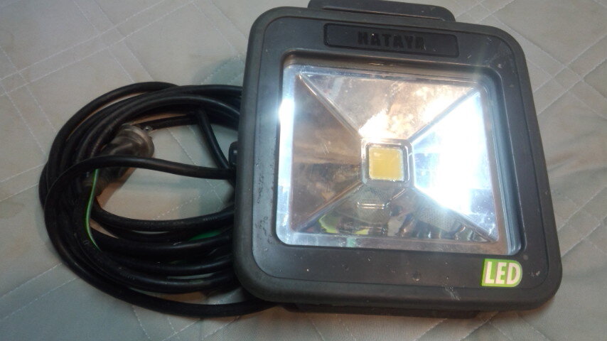 HATAYA LEDライト LWA-30 AC100V ハタヤ 防雨型 屋外用 動作品拍卖