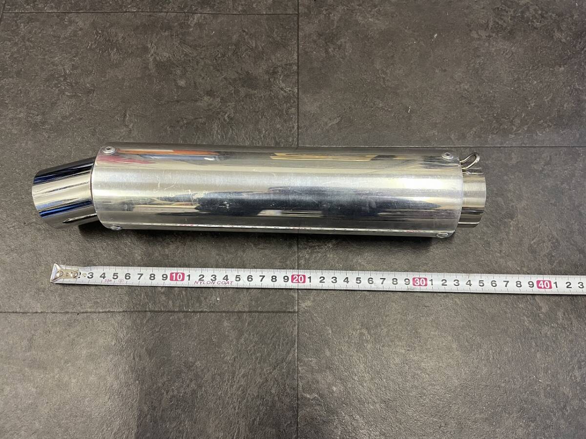 ☆メーカー不明 RPM管風サイレンサー 51パイ 何と1000円売り切り大特価お見逃しなく☆ 検索CBX ZRX RPM拍卖