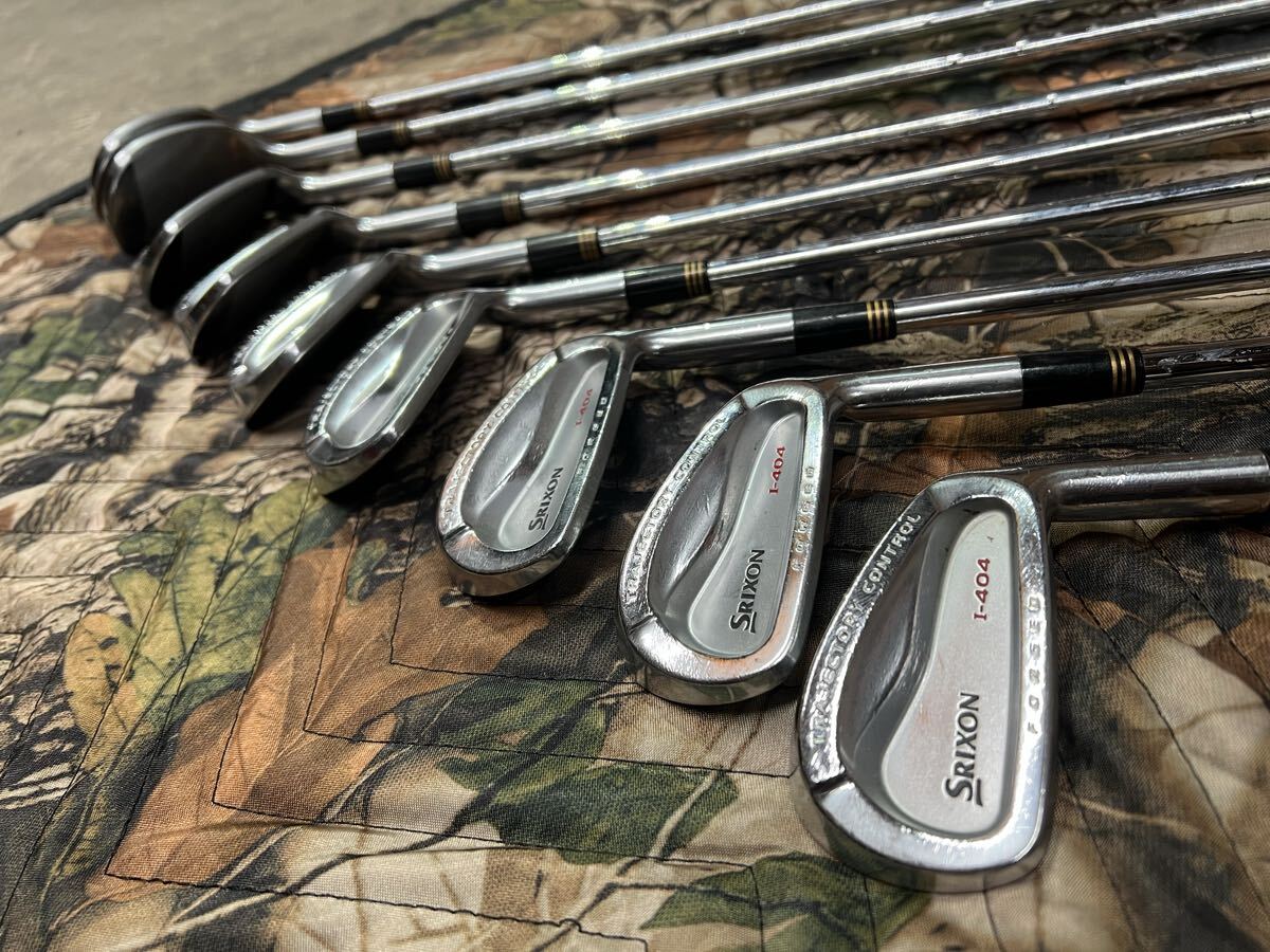 【中古セット】スリクソン I-404クリーブランド アイアン9本セット 5000円スタート売り切り!! SRIXON 拍卖