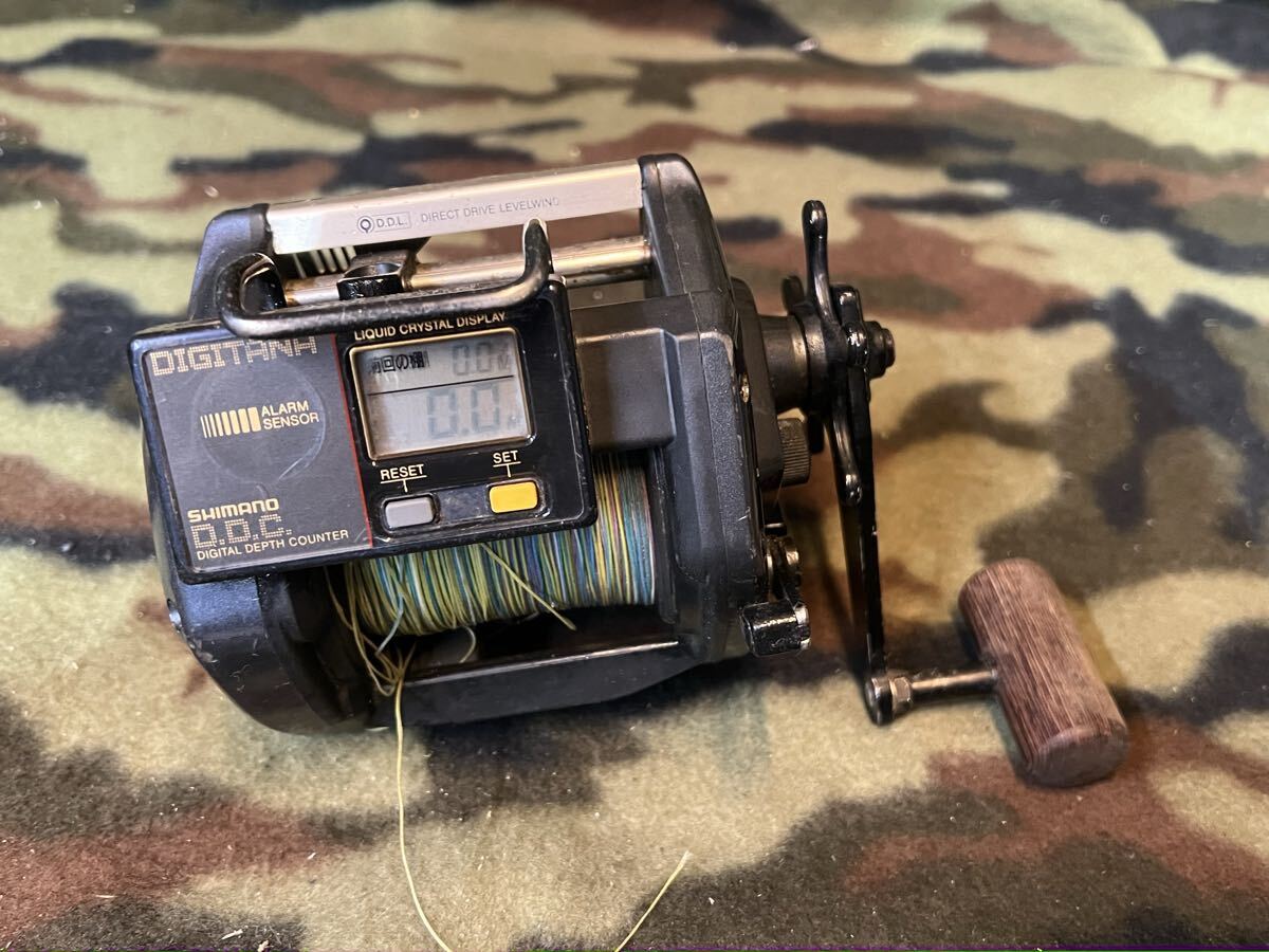 SHIMANO DDC DIGITANA TITANOS 船 GT6000 2000円スタート売り切り!! (made in japan) リール シマノ 船釣り デジタナ 現状品売り切り!!拍卖