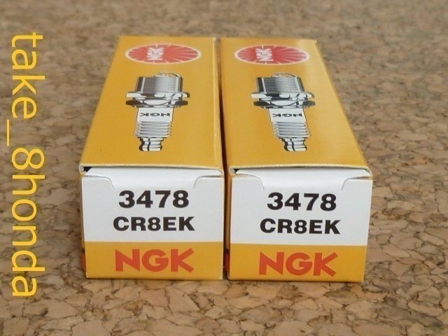 NGK '03~'06 SV1000 (VT54A) スパークプラグ CR8EK 2本 車両1台分セット 【SV1000S SV1000SZ】拍卖