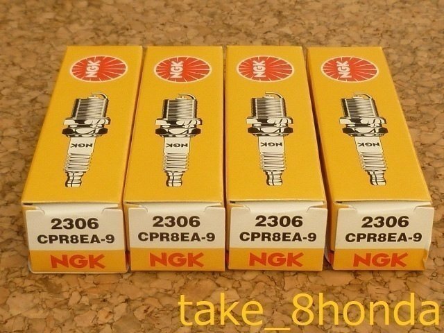 NGK '14~'16 FJ1300 (RP27J) スパークプラグ CPR8EA-9 4本 車両1台分セット 【FJ1300-A FJ1300-AS】拍卖