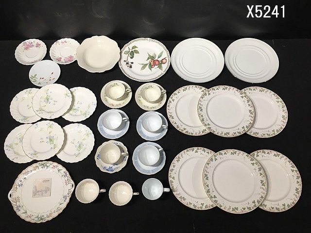 X5241M 洋食器 ノリタケ Noritake 食器 IMB お皿 大皿 ティーカップ&ソーサー など まとめ拍卖