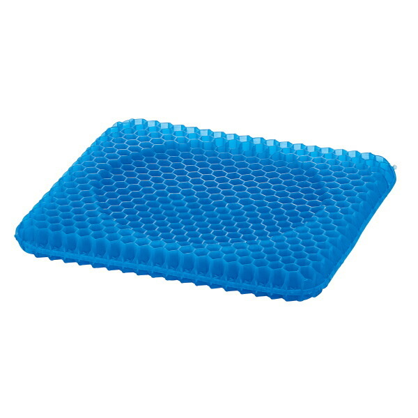 GEL骨盤バランスクッション コジット 紺 座布団 ジェル ゲル クッション 骨盤 通気性 メッシュ ハニカムゲル拍卖