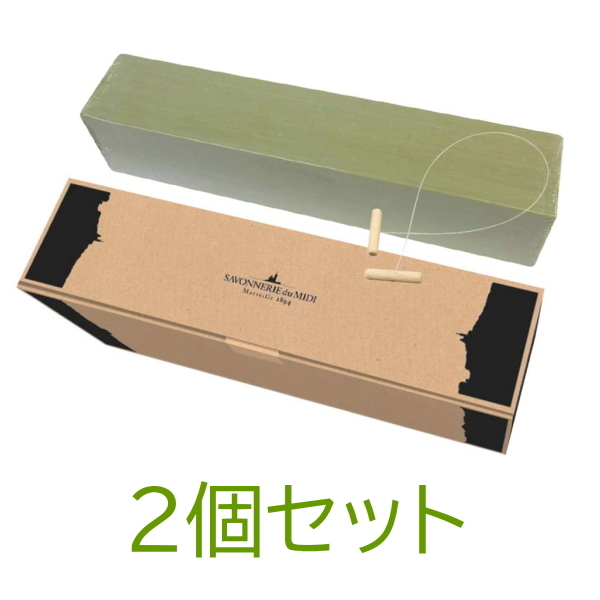 【即納】サボン・ド・マルセイユ オリーブ ビッグバー 2kg 2個セット フランス 石鹸 ナチュラル 徳用 2キロ 無着色 無香料拍卖