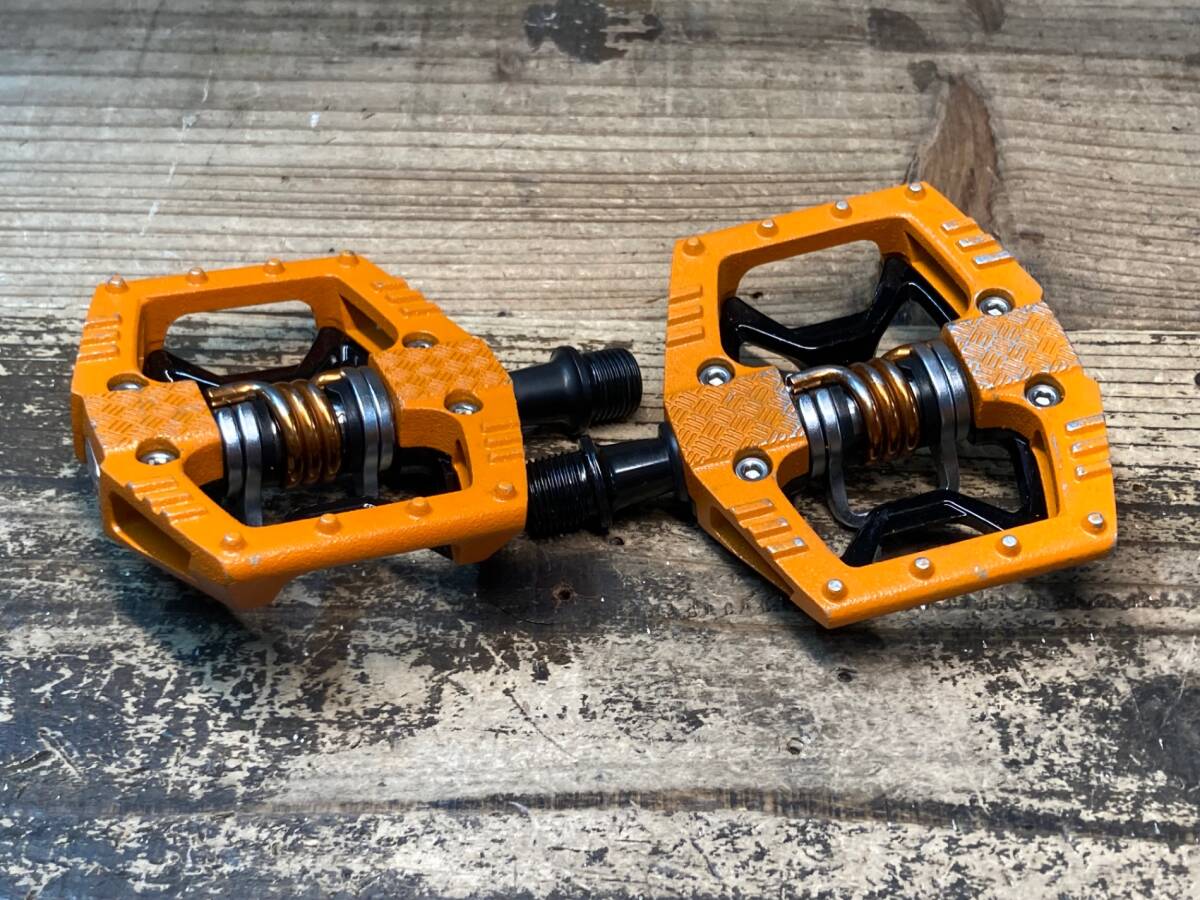 JJ716 クランクブラザーズ CRANKBROTHERS ダブルショット double shot 2 ビンディングペダル拍卖